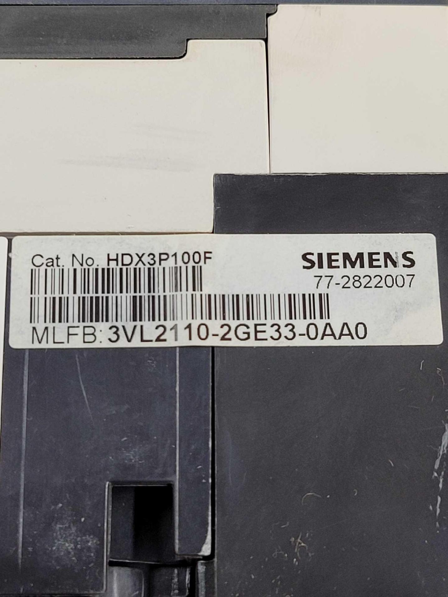 LOT OF 2 SIEMENS / (1) SIEMENS HFX3P250 with 3VL9300-3HF01 and 8UC9400 ; 250 Amp Circuit Breaker wit - Image 19 of 22