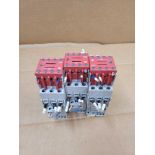 LOT OF 3 ALLEN BRADLEY 100S-C30EJ22BC / Series C Guardmaster Safety Contactor  /  Lot Weight: 3.8 lb