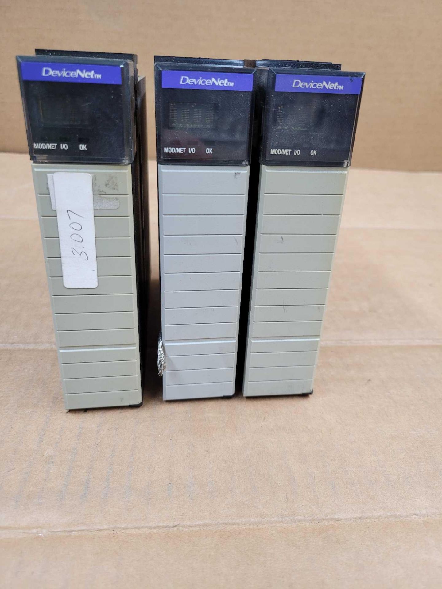 LOT OF 3 ALLEN BRADLEY 1756-DNB / Series A ControlLogix Devicenet Communication Module  /  Lot Weigh