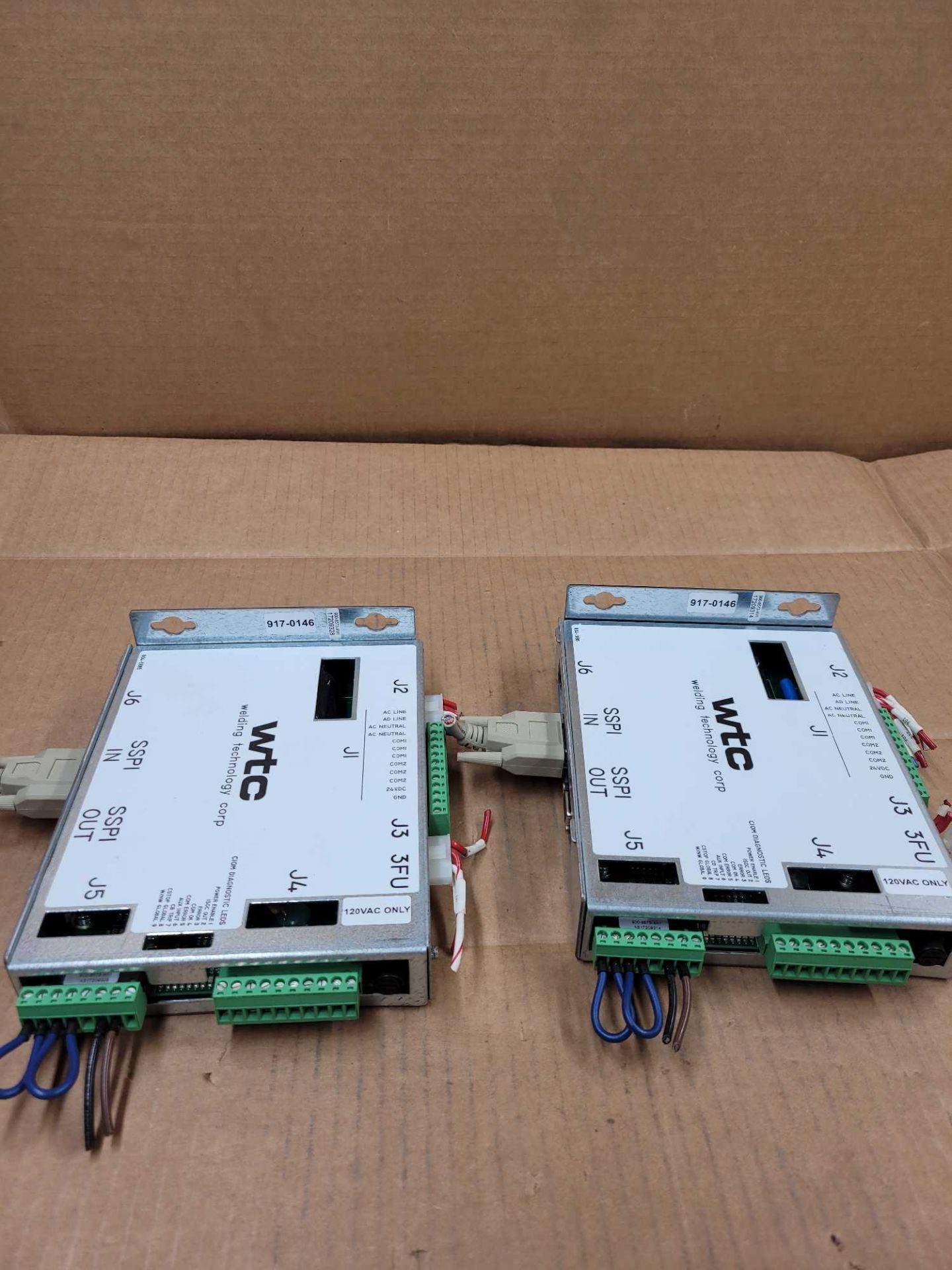 LOT OF 2 WTC 917-0146 / 900-8573-4M1 Timing Module  /  Lot Weight: 5.2 lbs