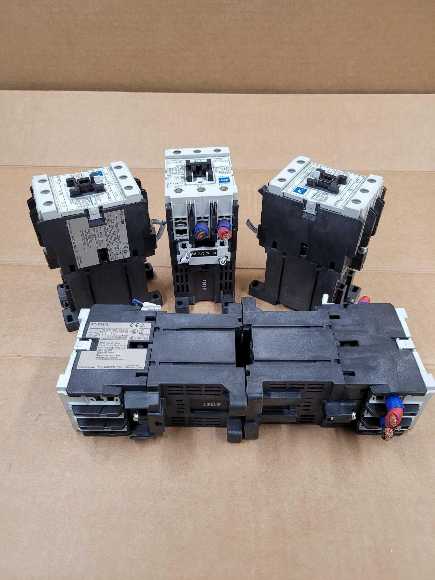 LOT OF 5 FUJI ELECTRIC SC-E2S/G  /  Contactor  /  Lot Weight: 9.2 lbs - Image 10 of 10