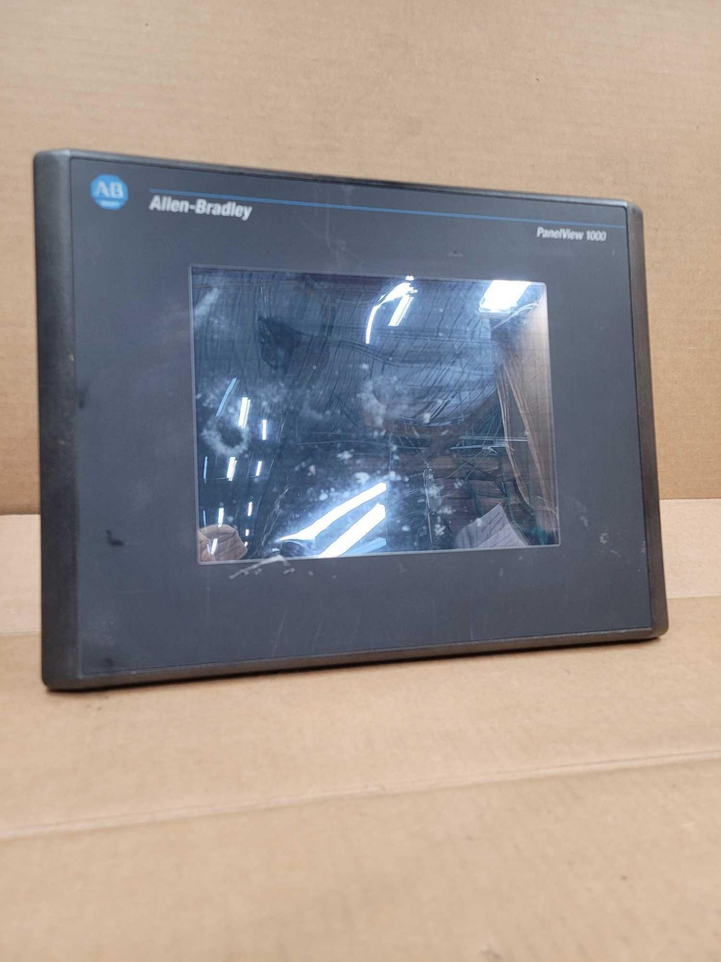 ALLEN BRADLEY 2711-T10C20 / Series D PanelView1000 Touchscreen Operator Interface  /  Lot Weight: 6.