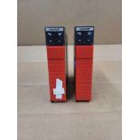 LOT OF 2 ALLEN BRADLEY 1756-LSP / Series B GuardLogix 55LSP Processor  /  Lot Weight: 1.4 lbs