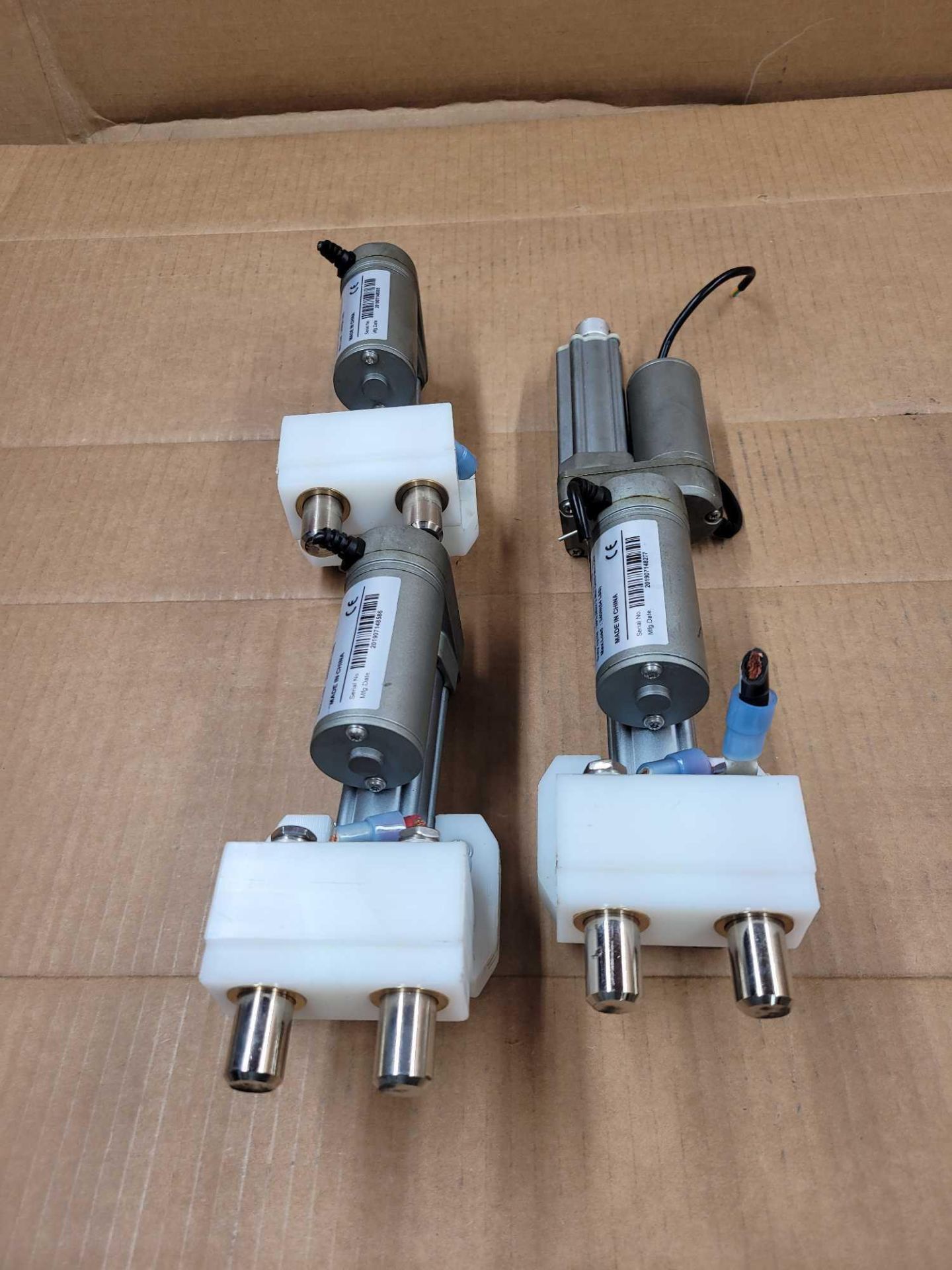 LOT OF 4 DUFF-NORTON LT50-2-50 / Linear Actuator  /  Lot Weight: 11.0 lbs