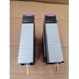 LOT OF 2 ALLEN BRADLEY 1756-ENBT / Series A Ethernet/IP 10/100 Mb/s Communications Bridge  /  Lot We