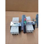 LOT OF 2 ALLEN BRADLEY 140G-H6C3-C25-FB / Series A 25 Amp Circuit Breaker with Operating Mechanism