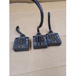 LOT OF 3 HOKUYO AUTOMATIC DMS-GB1-V / Photoelectric Sensor  /  Lot Weight: 0.6 lbs