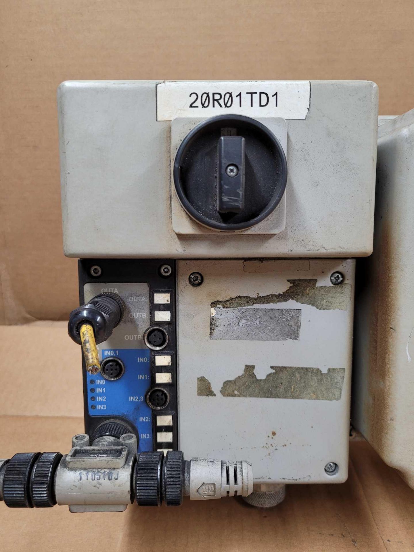 ALLEN BRADLEY 280D-F12Z-10C-GRW-3-P1 with 280D-FN-10-C / Series C ArmorStart Control Module with Ser - Image 2 of 6