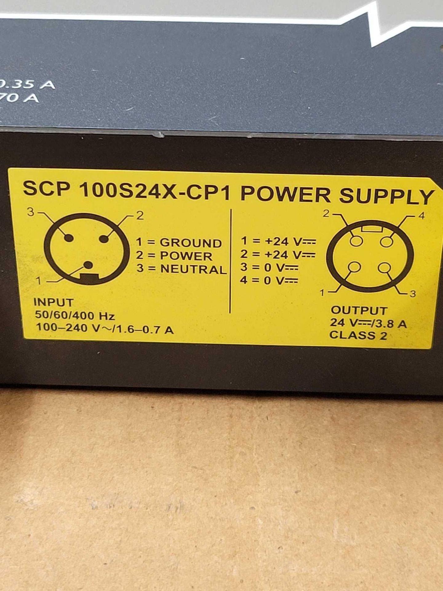 LOT OF 4 ASSORTED SOLA / (2) SCP 100S24X-DVN | Power Supply  /  (1) SCP 100S24X-CP | Power Supply  / - Image 11 of 14