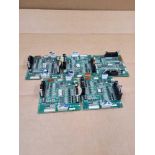 LOT OF 5 ASSORTED COSEL PCB BOARD CARD  /  (2) COSEL FCP-P07A  /  (3) FCP-P07  /  Lot Weight: 0.8 lb