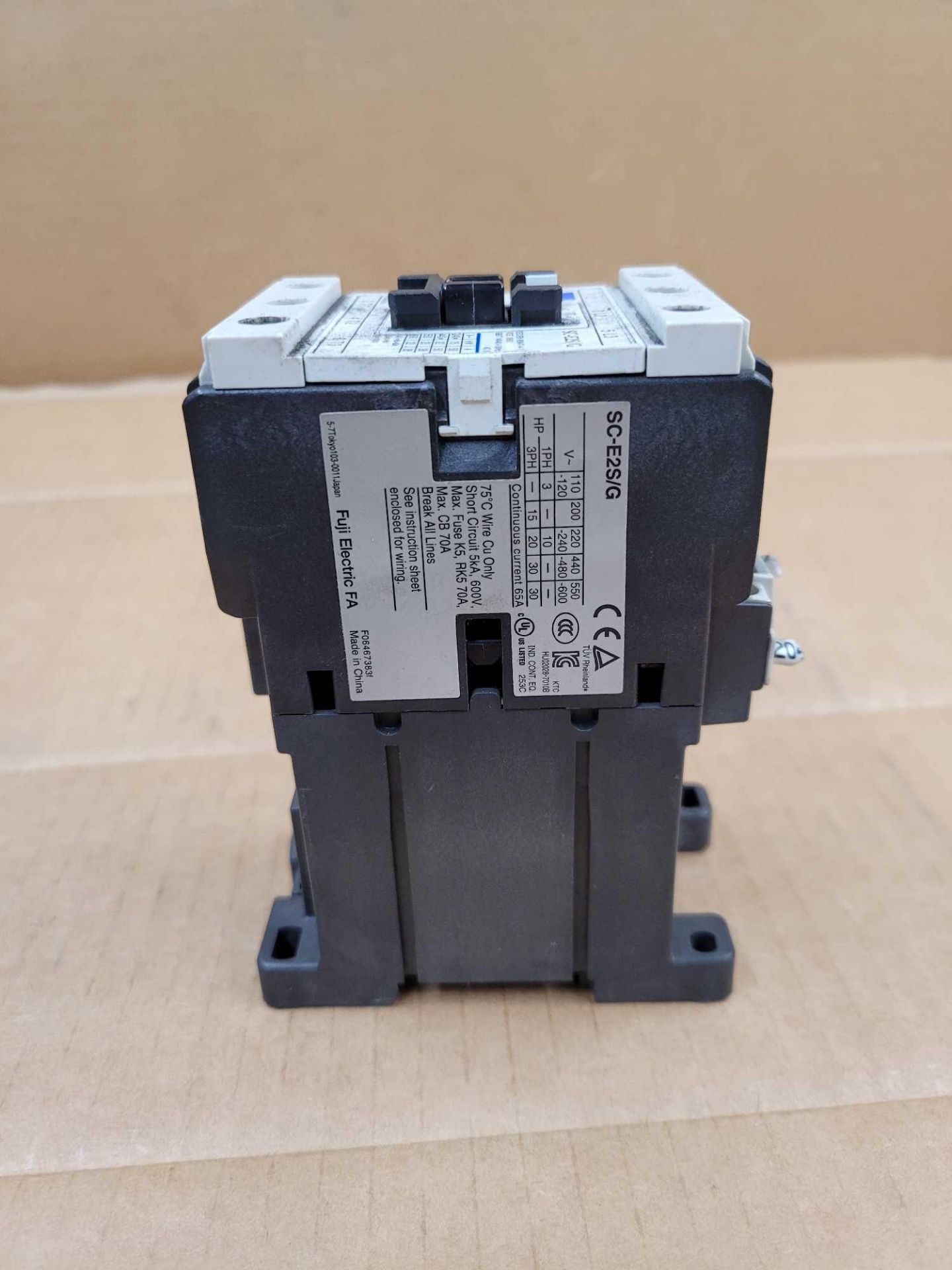 LOT OF 5 SC-E2S/G  /  Contactor  /  Lot Weight: 9.0 lbs - Image 4 of 9