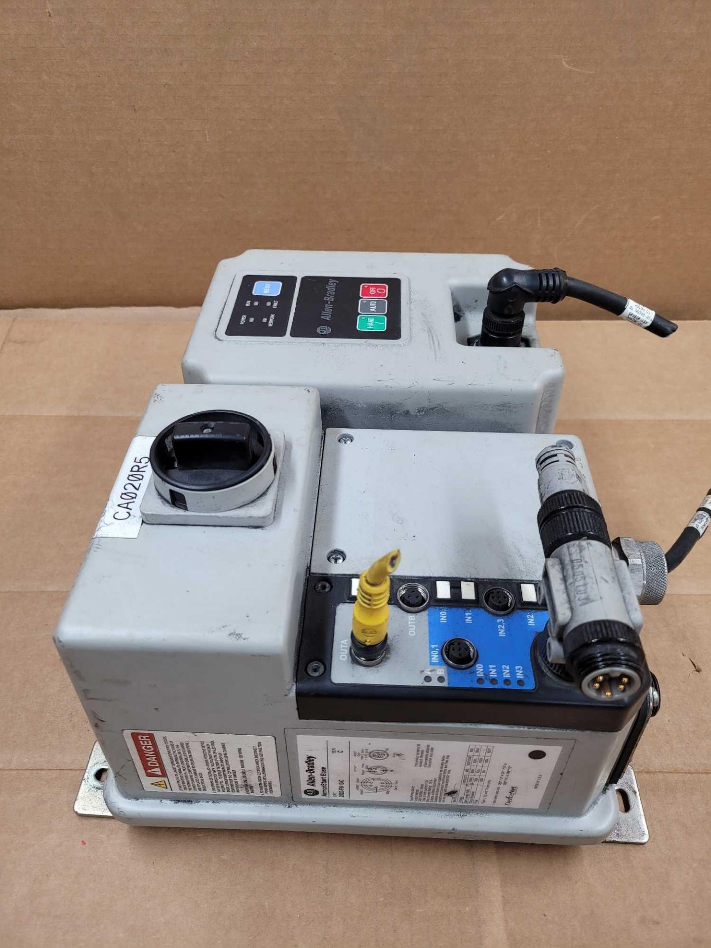 ALLEN BRADLEY 280D-F12Z-10C-GRW-3-P1 with 280D-FN-10-C / Series C ArmorStart Control Module with Ser - Image 5 of 7