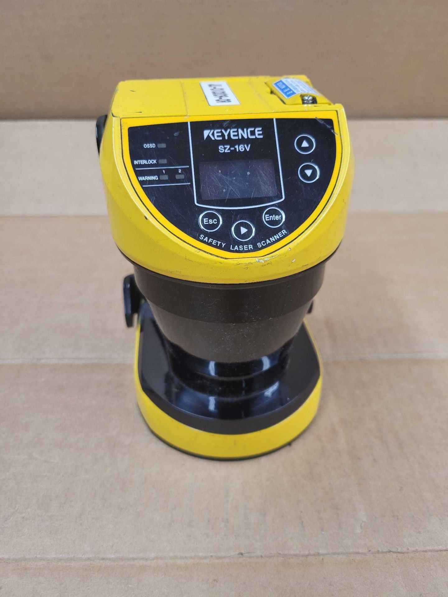 KEYENCE SZ-16V / Safety Laser Scanner  /  Lot Weight: 4.2 lbs