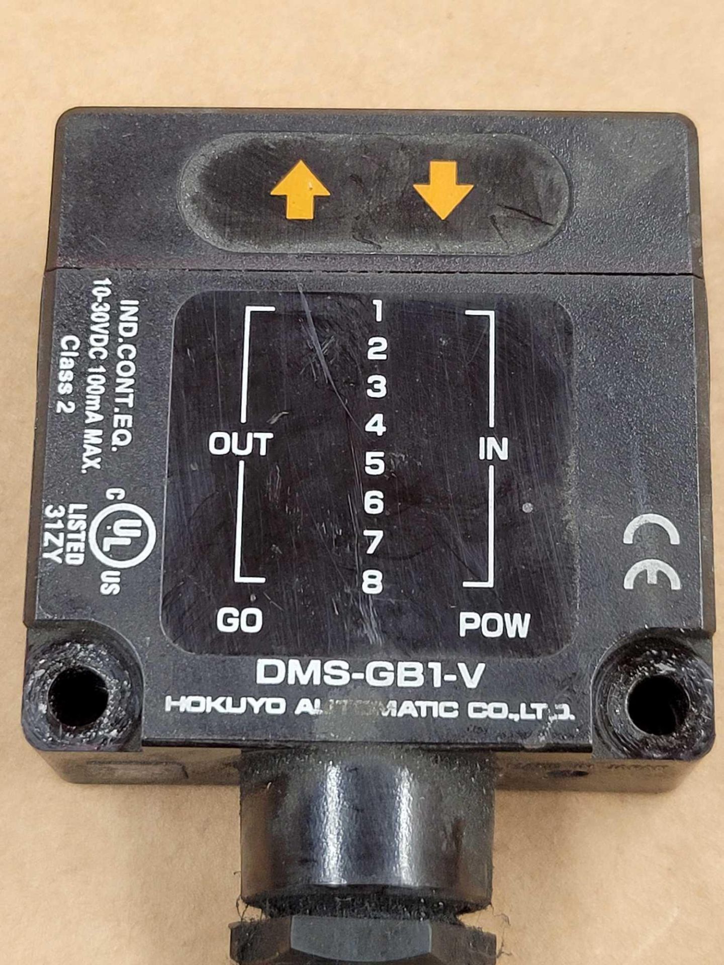 LOT OF 3 HOKUYO AUTOMATIC DMS-GB1-V / Photelectric Sensor  /  Lot Weight: 0.6 lbs - Image 2 of 5