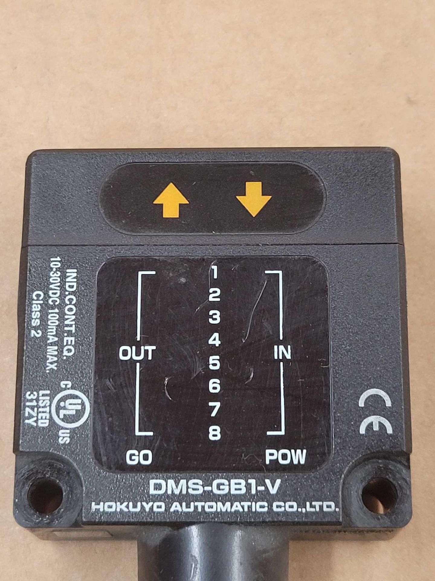 LOT OF 4 HOKUYO AUTOMATIC DMS-GB1-V / Photoelectric Sensor  /  Lot Weight: 1.2 lbs - Image 4 of 5