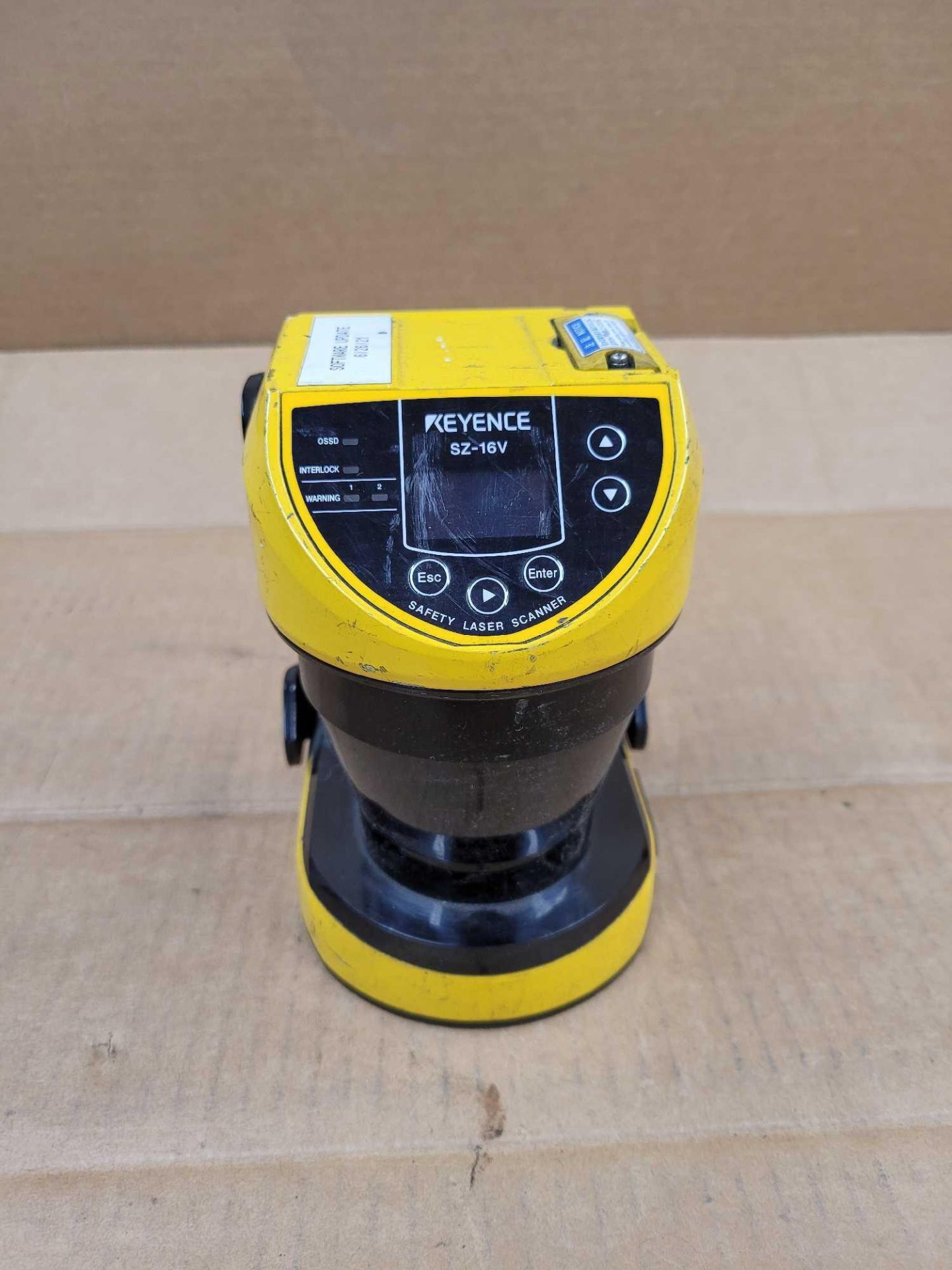 KEYENCE SZ-16V / Safety Laser Scanner  /  Lot Weight: 4.2 lbs