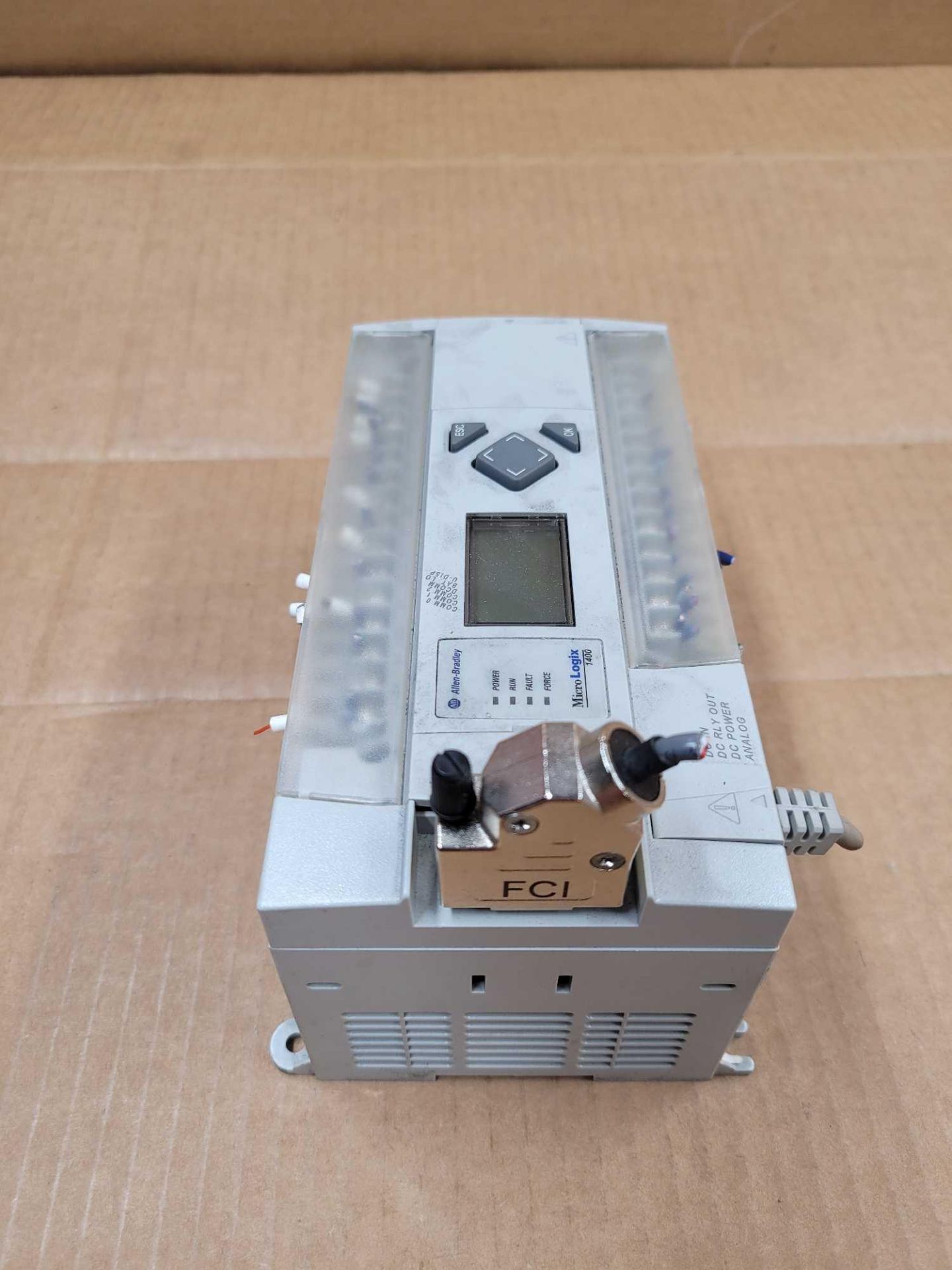 ALLEN BRADLEY 1766-L32BXBA / Series B MicroLogix 1400 32 Point Controller  /  Lot Weight: 2.0 lbs - Image 2 of 7