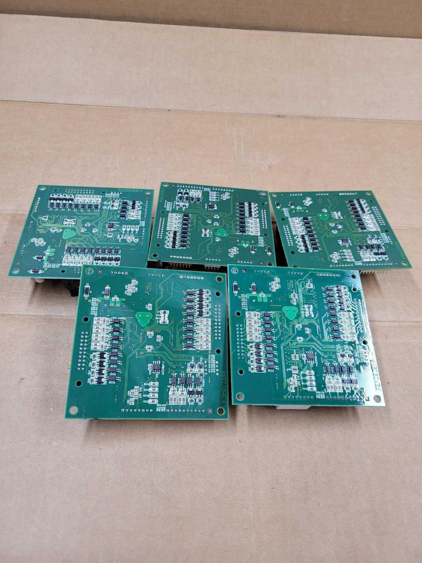 LOT OF 5 ASSORTED COSEL PCB BOARD CARD  /  (2) COSEL FCP-P07A  /  (3) FCP-P07  /  Lot Weight: 0.8 lb - Image 8 of 8