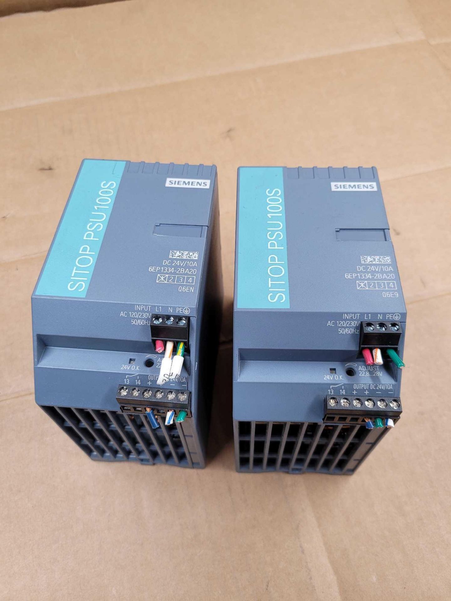 LOT OF 6 ASSORTED SIEMENS  /  (2) 6EP1621-2BA00 | SITOP Power Supply  /  (1) 6EP1333-2AA01 | SITOP S - Image 21 of 28