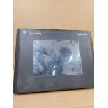 ALLEN BRADLEY 2711-T10C20 / Series D PanelView 1000 Touch Screen Operator Interface  /  Lot Weight: