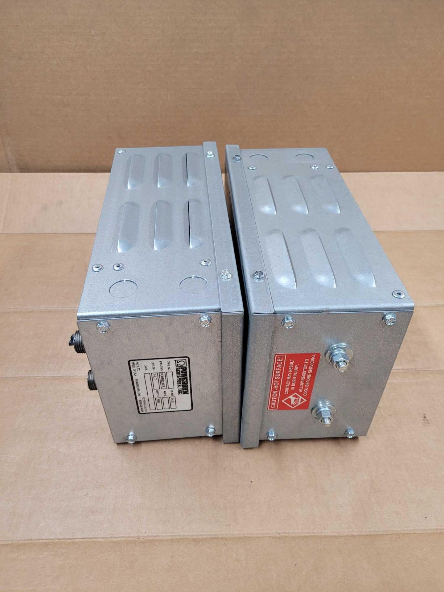 LOT OF 2 POWEROHM PF44R800W-W / Braking Resistor  /  Lot Weight: 17.8 lbs - Image 4 of 5