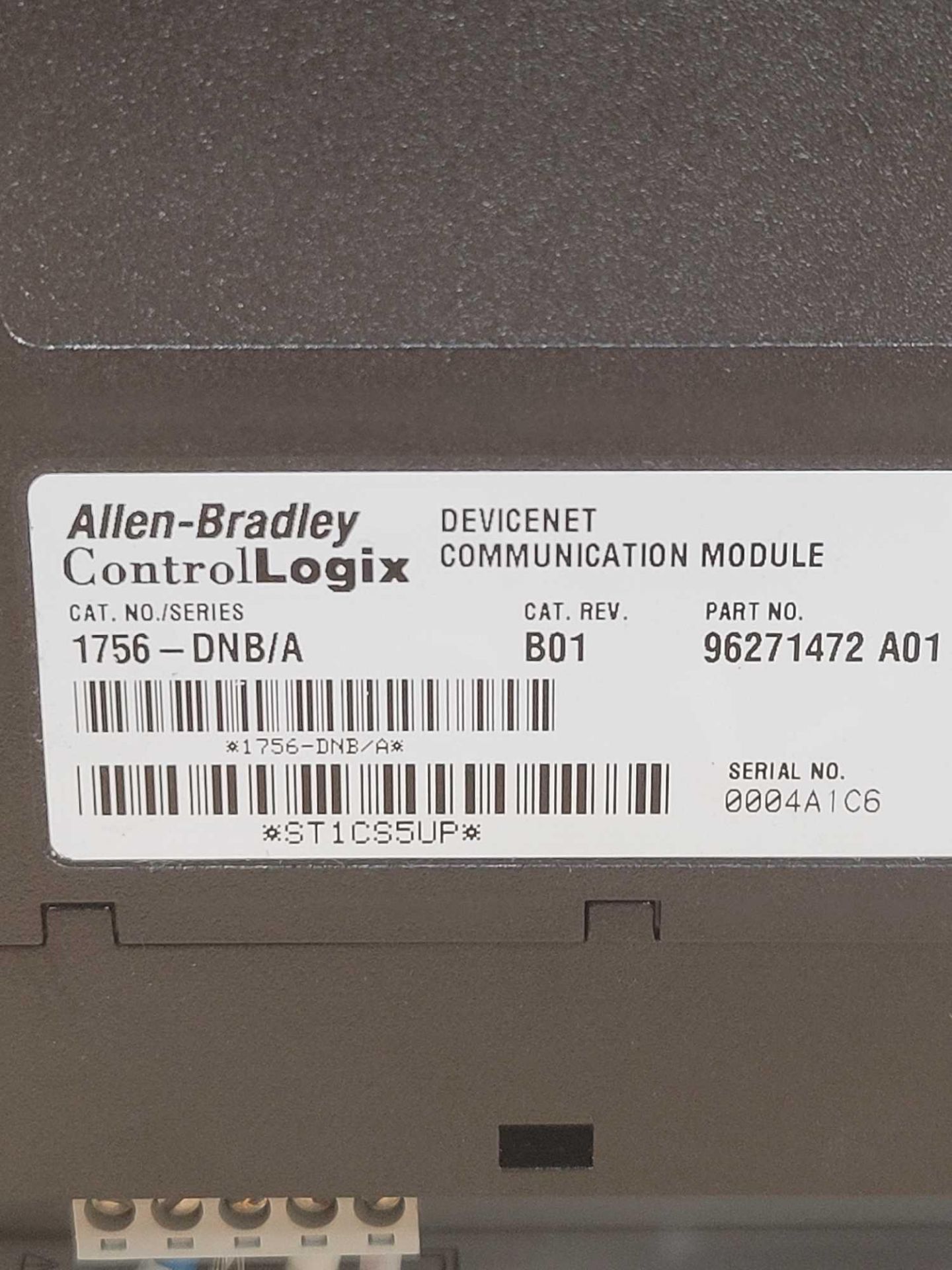 LOT OF 3 ALLEN BRADLEY 1756-DNB / Series A Devicenet Communication Module  /  Lot Weight: 1.6 lbs - Image 8 of 10