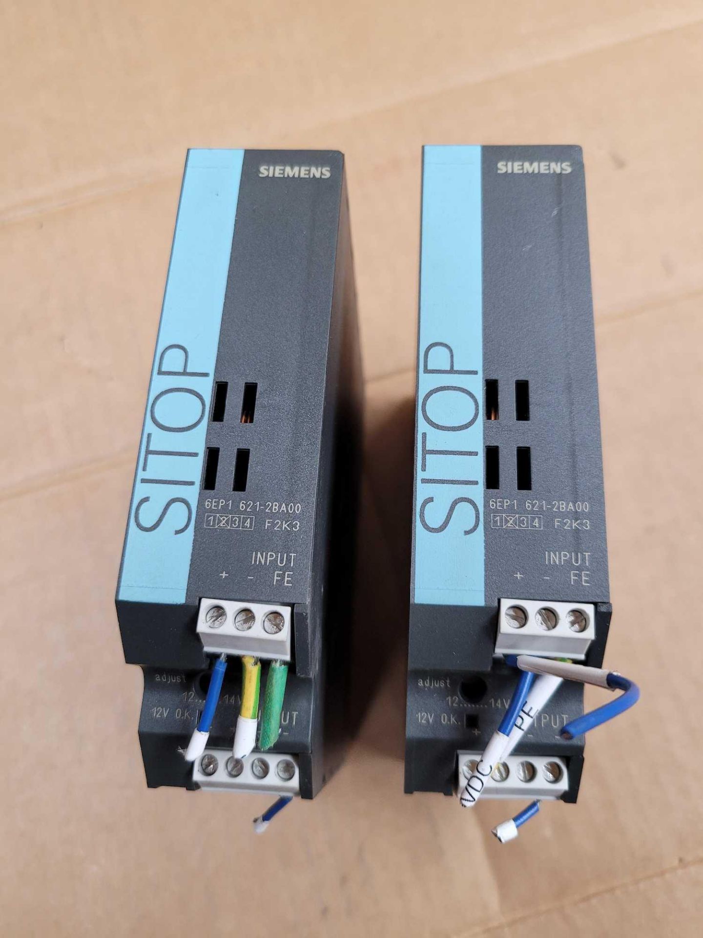 LOT OF 6 ASSORTED SIEMENS  /  (2) 6EP1621-2BA00 | SITOP Power Supply  /  (1) 6EP1333-2AA01 | SITOP S - Image 2 of 28