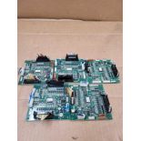 LOT OF 5 ASSORTED COSEL / (3) FCP-P07 | PCB Board Card  /  (2) FCP-P07A | PCB Board Card  /  Lot Wei