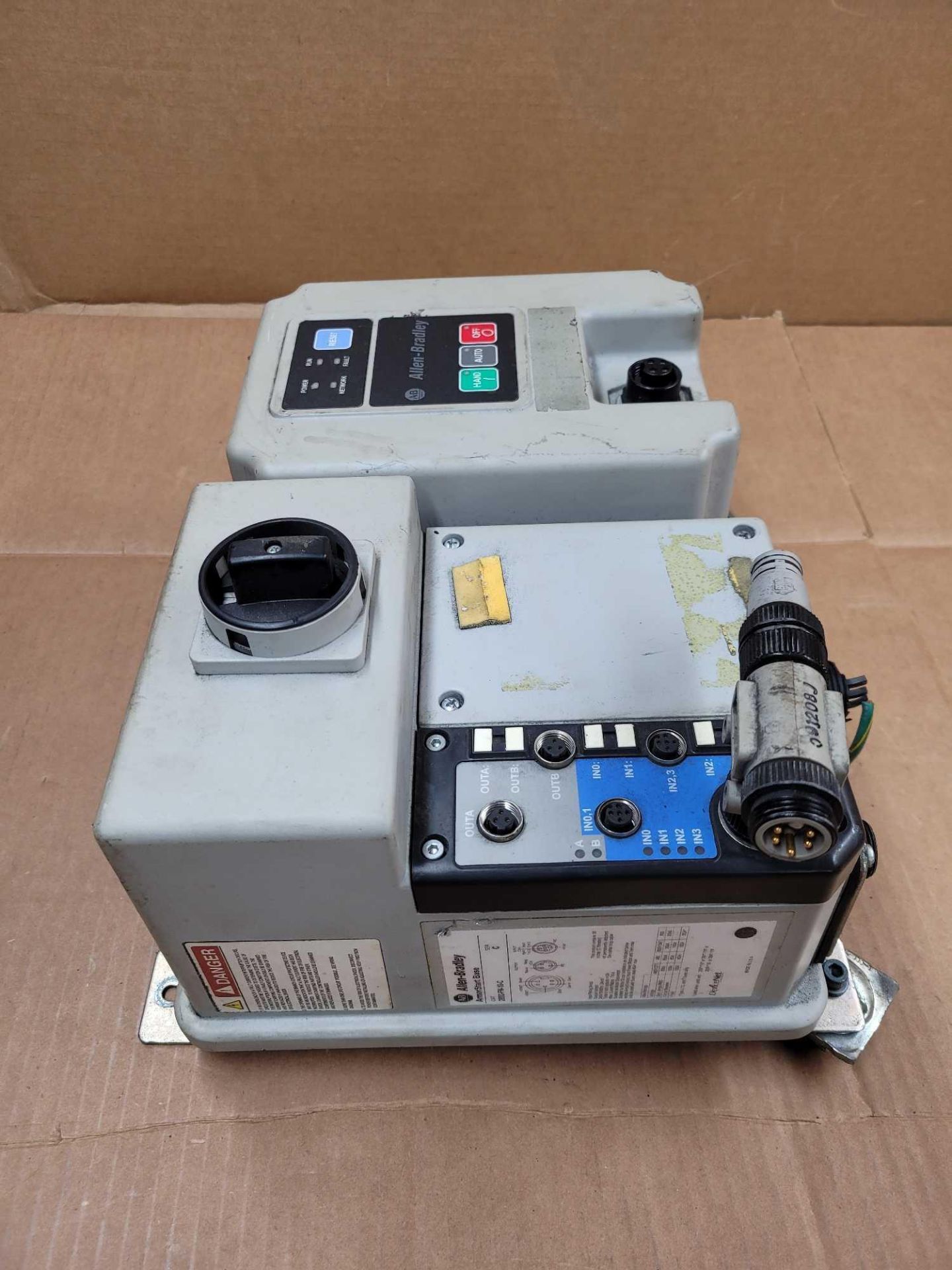 ALLEN BRADLEY 280D-F12Z-10C-GRW-3-P1 with 280D-FN-10-C / Series C ArmorStart Control Module with Ser - Image 5 of 7