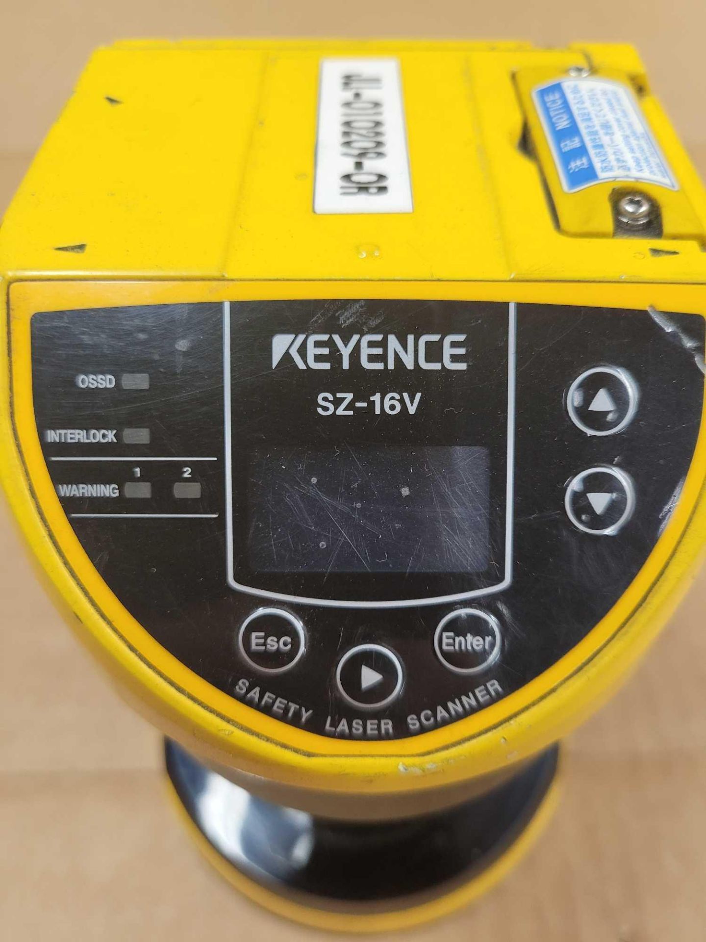 KEYENCE SZ-16V / Safety Laser Scanner  /  Lot Weight: 4.2 lbs - Image 6 of 7