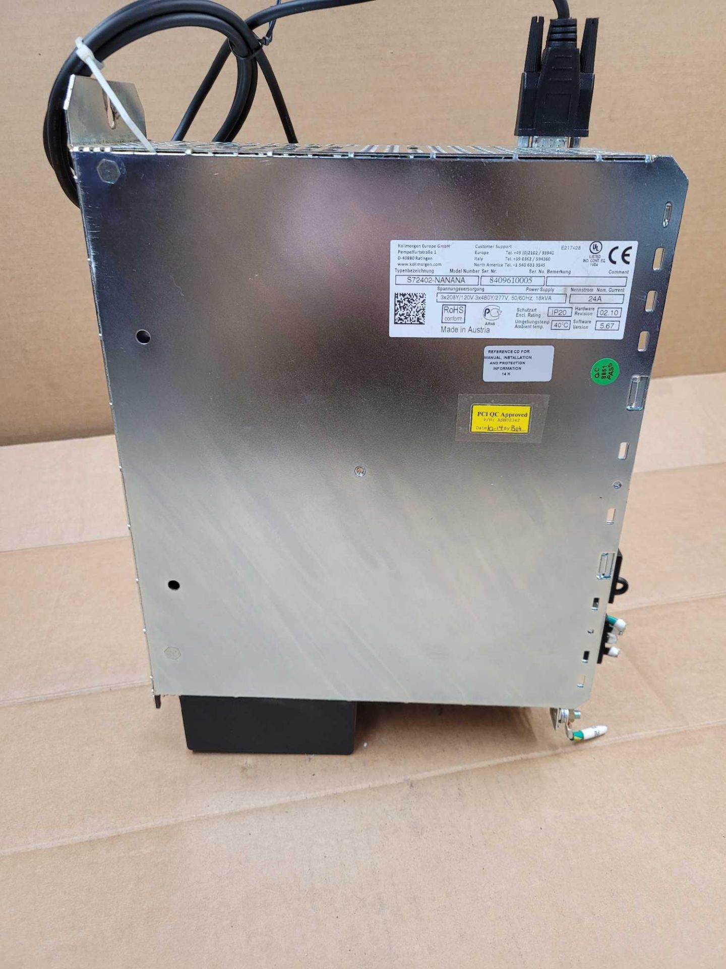 PUSHCORP S72402-NANANA / S700 Servo Drive  /  Lot Weight: 12.6 lbs - Image 3 of 7