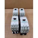 LOT OF 4 SIEMENS 3RV1742-5ED10 / 30 Amp Circuit Breaker  /  Lot Weight: 19.4 lbs