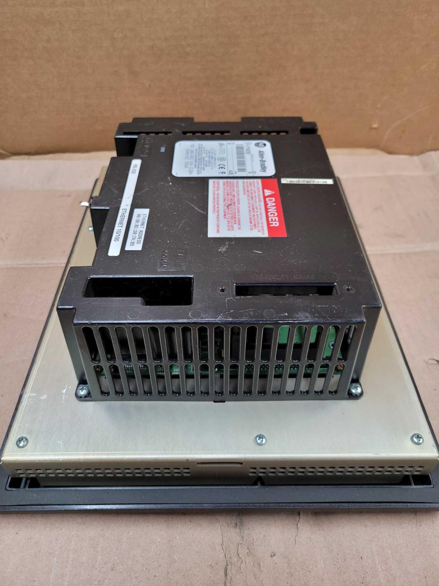 ALLEN BRADLEY 2711-T10C20 / Series D PanelView1000 Operator Interface  /  Lot Weight: 6.4 lbs - Image 5 of 7