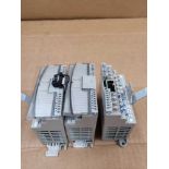 LOT OF 3 ASSORTED ALLEN BRADLEY / (2) 1762-OB16 | Series A MicroLogix Output  /  (1) 1762-IQ16 | Ser