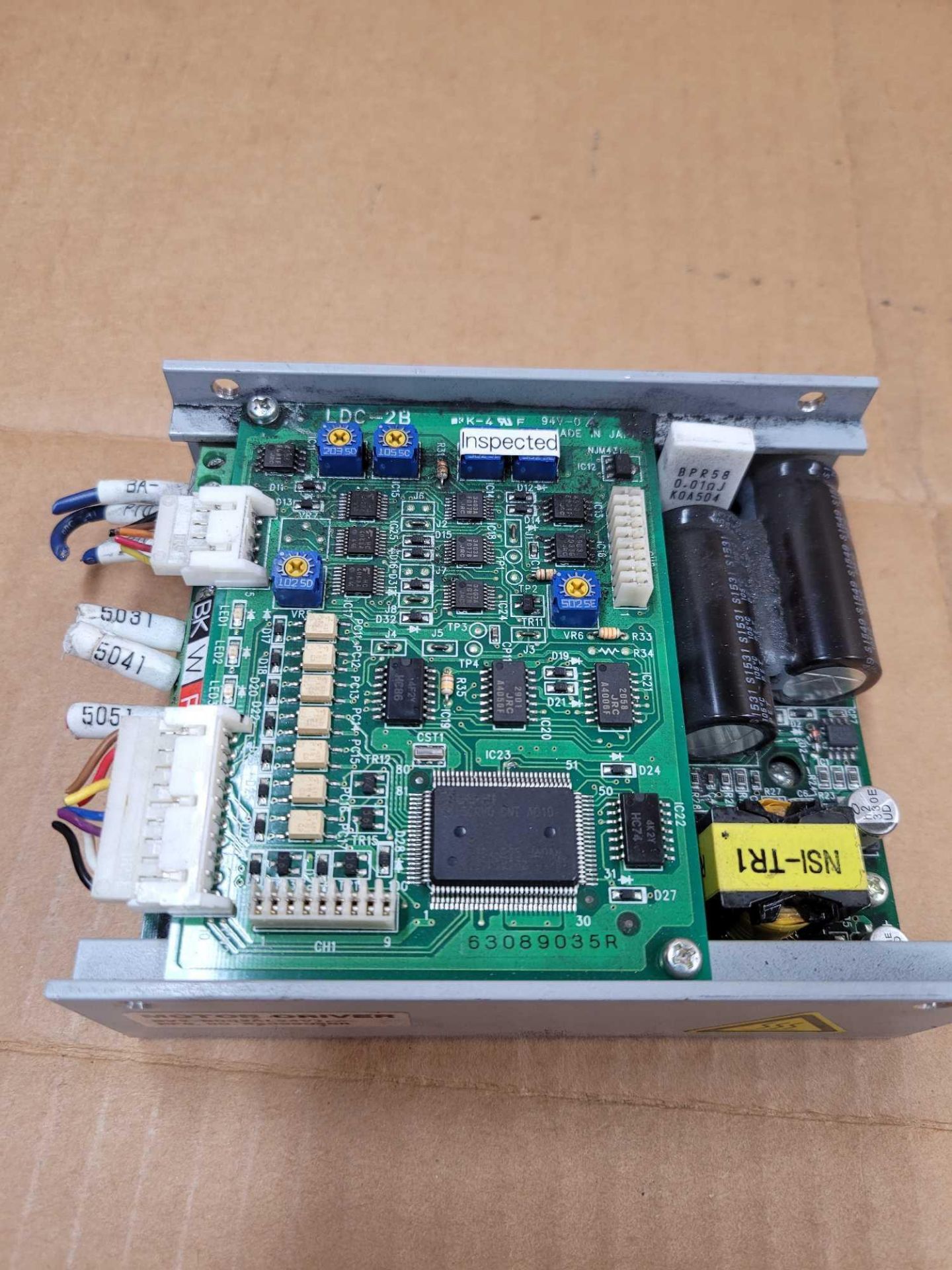 LOT OF 6 CREFORM BV2-B002A(24V) / Motor Driver off a Creform AGV Tugger  /  Lot Weight: 6.0 lbs - Image 3 of 7
