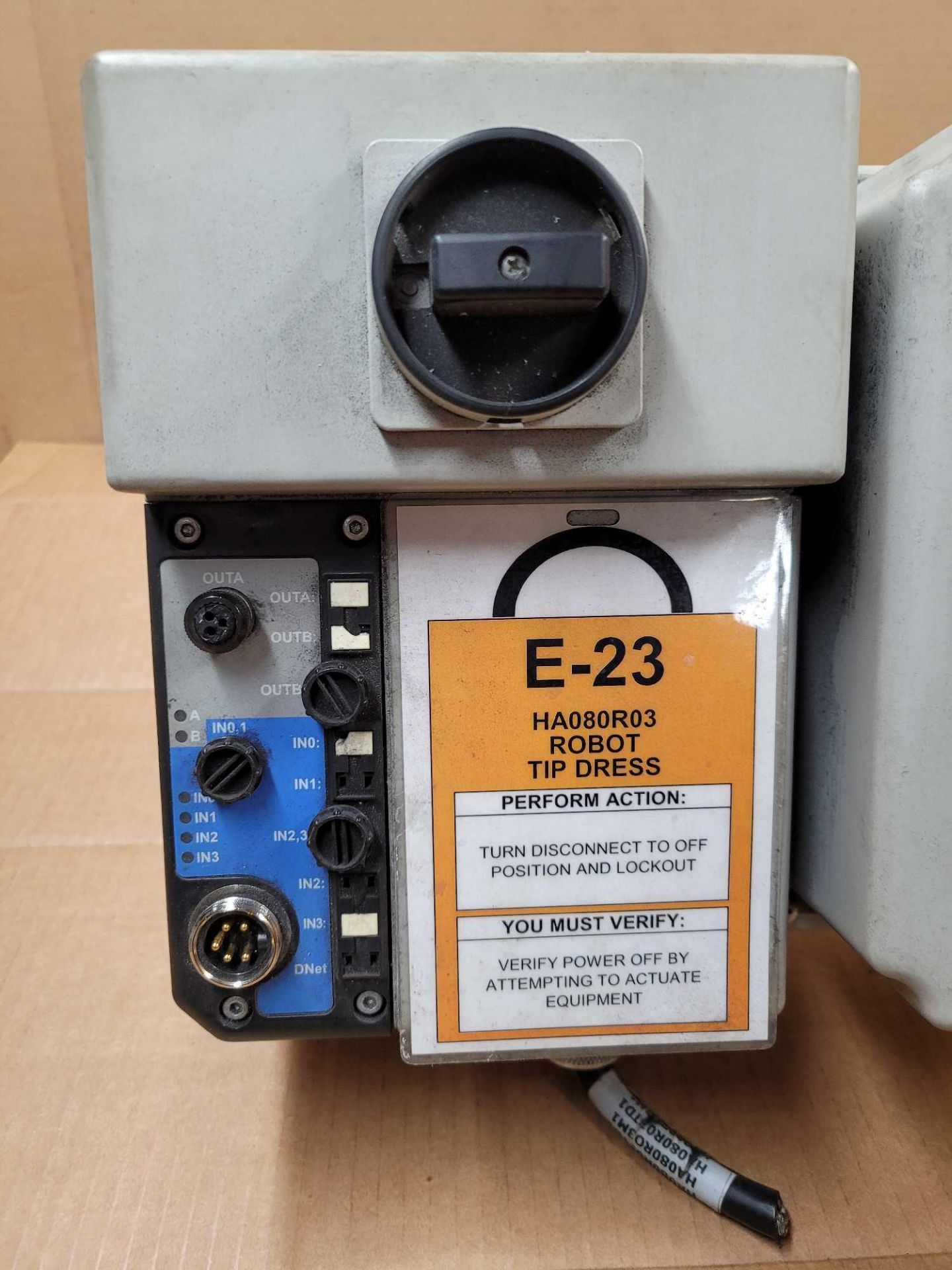 ALLEN BRADLEY 280D-F12Z-10C-GRW-3-P1 with 280D-FN-10-C / Series C ArmorStart Control Module with Ser - Image 3 of 8