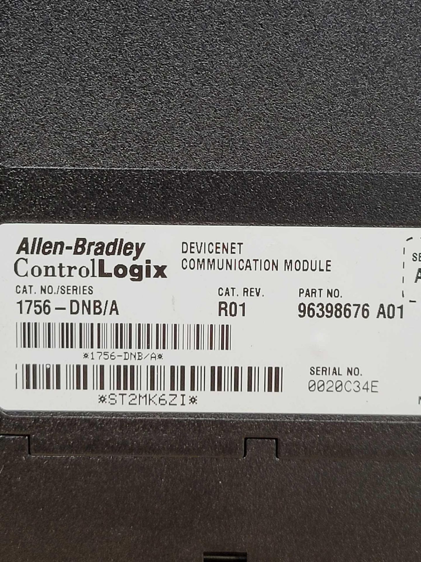 LOT OF 4 ALLEN BRADLEY 1756-DNB/A  /  Series A Devicenet Communication Module  /  Lot Weight: 2.2 lb - Image 9 of 10