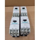 LOT OF 4 SIEMENS 3RV1742-5ED10 / 30 Amp Circuit Breaker  /  Lot Weight: 19.2 lbs