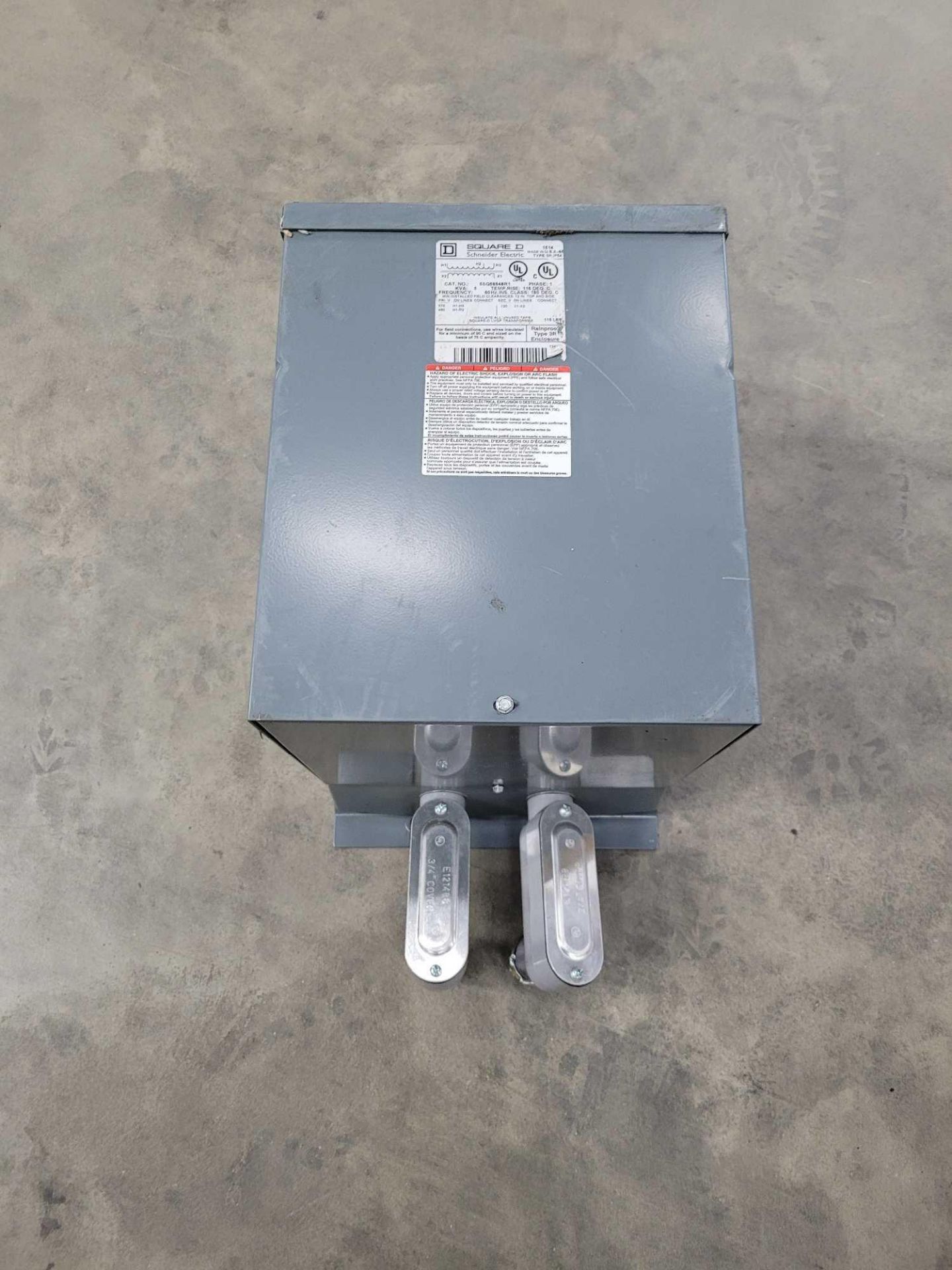 SQUARE D 5SQ58548R1 / Transformer  /  Lot Weight: 120 lbs