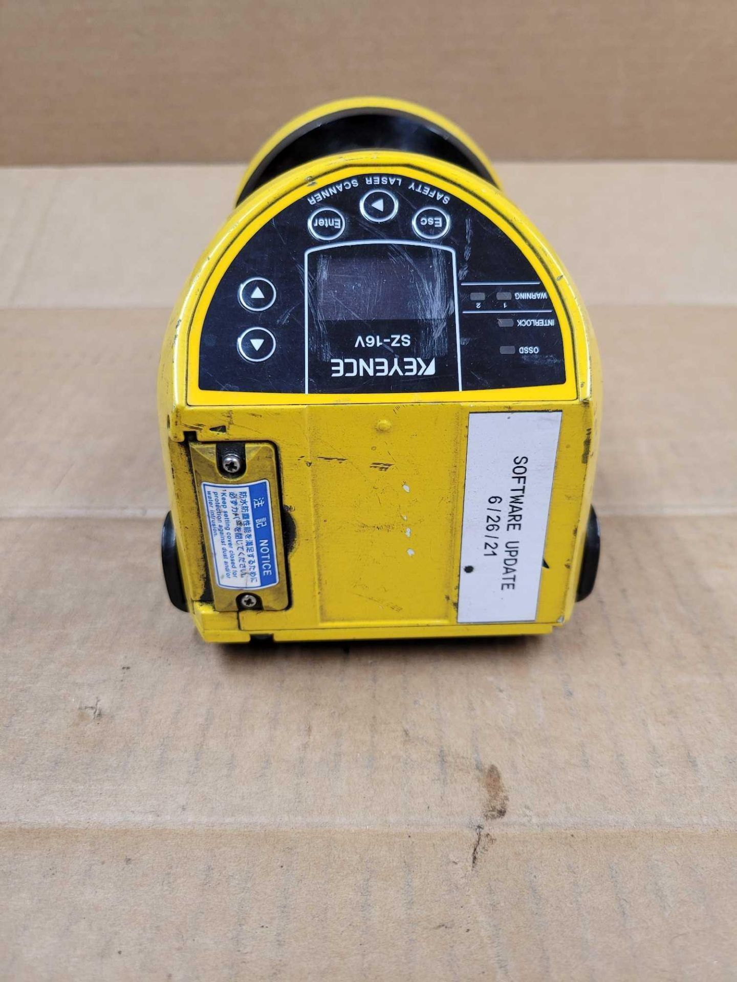 KEYENCE SZ-16V / Safety Laser Scanner  /  Lot Weight: 4.2 lbs - Image 8 of 9