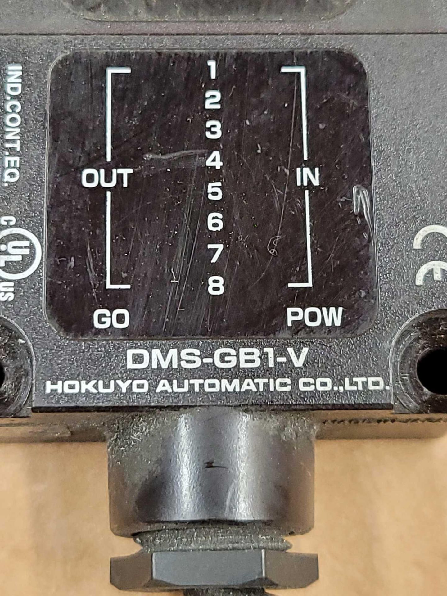 LOT OF 3 HOKUYO AUTOMATIC DMS-GB1-V / Photoelectric Sensor  /  Lot Weight: 0.6 lbs - Image 4 of 5