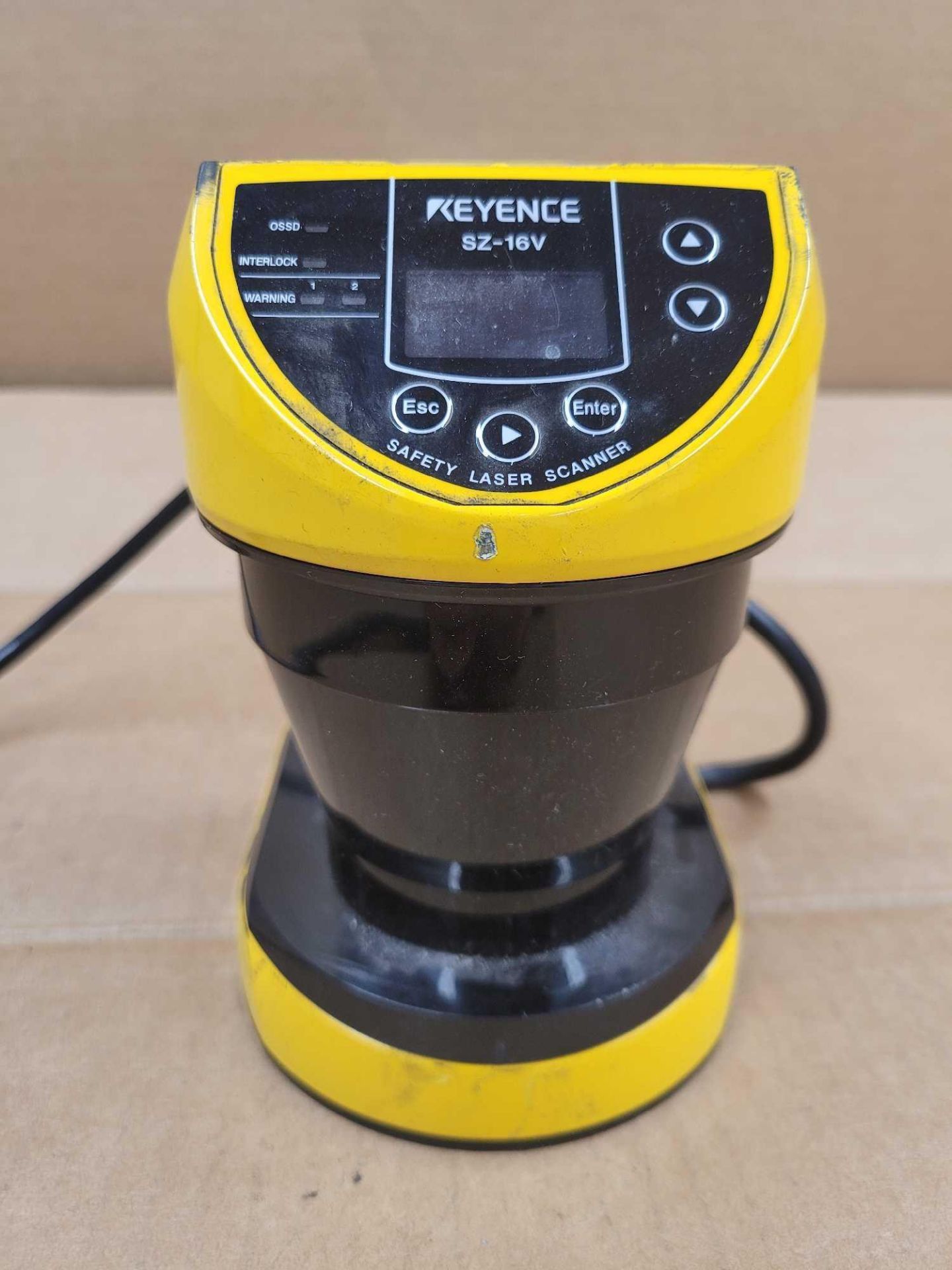 KEYENCE SZ-16V / Safety Laser Scanner  /  Lot Weight: 3.4 lbs - Image 2 of 8