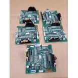 LOT OF 5 COSEL FCP-P07 / PCB Board Card  /  Lot Weight: 1.0 lbs