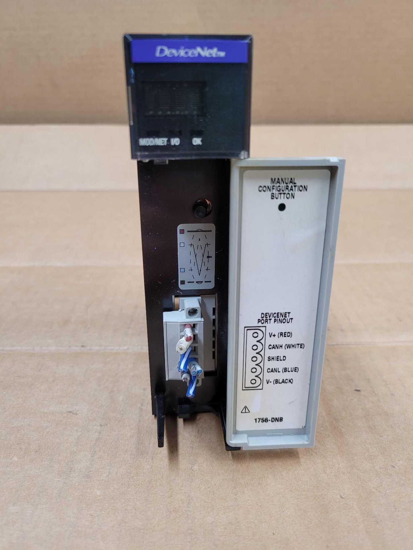 LOT OF 4 ALLEN BRADLEY 1756-DNB/A  /  Series A Devicenet Communication Module  /  Lot Weight: 2.2 lb - Image 8 of 10