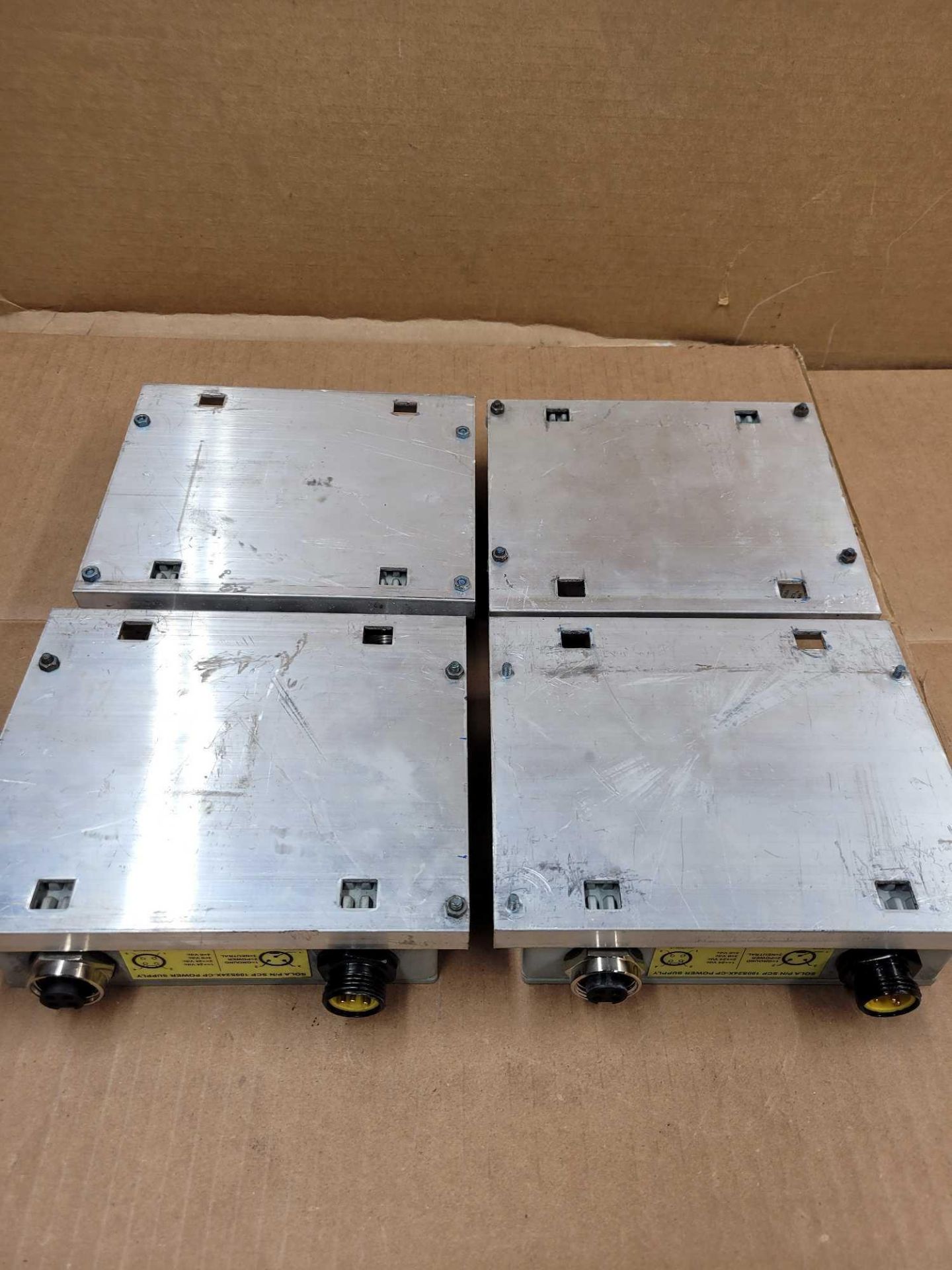 LOT OF 4 ASSORTED SOLA / (3) SCP 100S24X-CP | Power Supply  /  (1) SCP 100S24X-DVN | Power Supply - Image 12 of 12