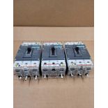 LOT OF 3 ASSORTED SIEMENS CIRCUIT BREAKERS  /  (2) HCX3B030 - 30 Amp Circuit Breaker  /  (1) HCX3B02