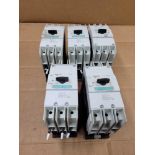 LOT OF 5 SIEMENS 3RV1742-5ED10 / 30 Amp Circuit Breaker  /  Lot Weight: 24.0 lbs