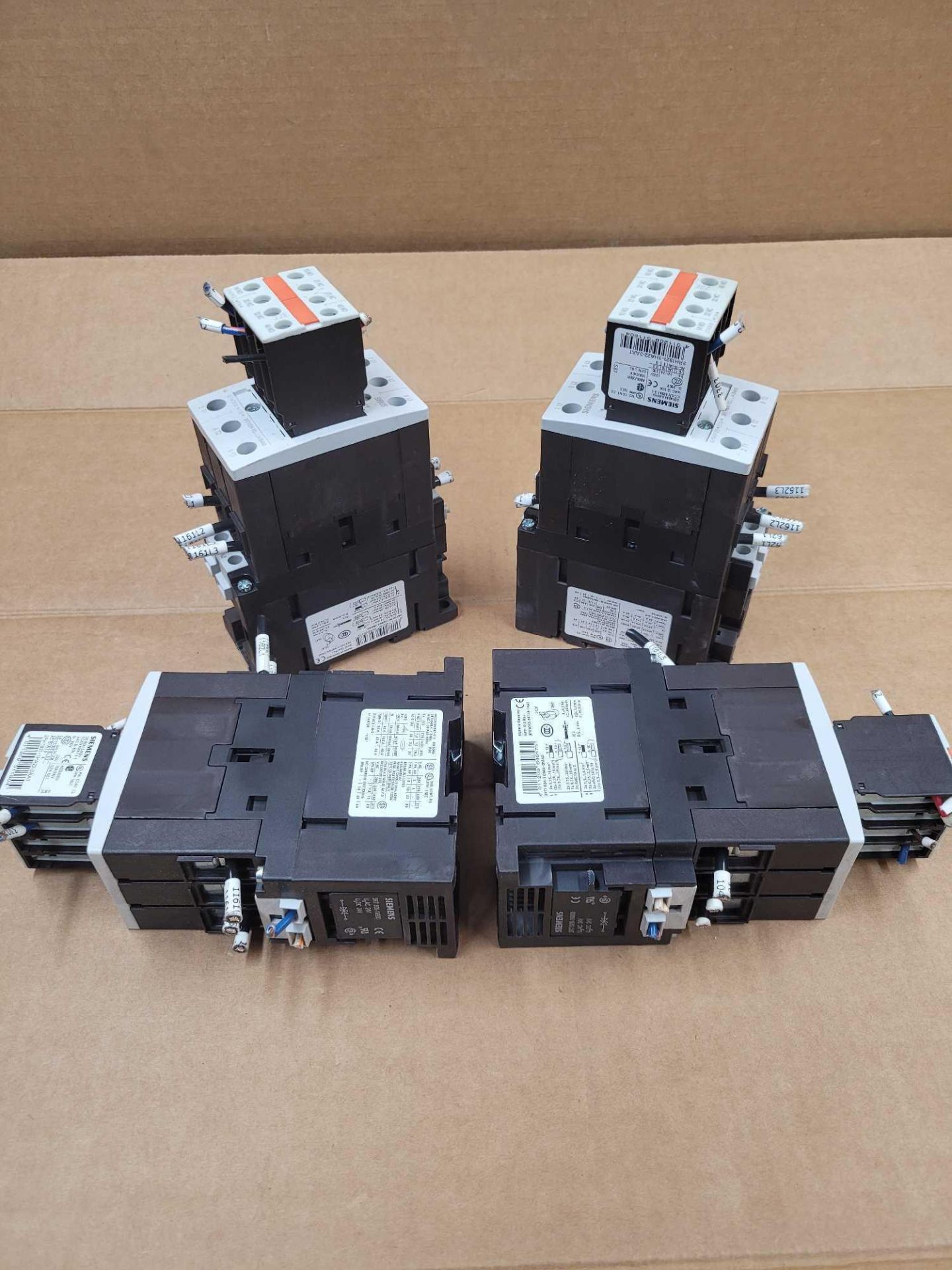 LOT OF 4 SIEMENS 3RT1034-1QB44-3MA0 / Power Contactor  /  Lot Weight: 13.2 lbs - Bild 7 aus 7