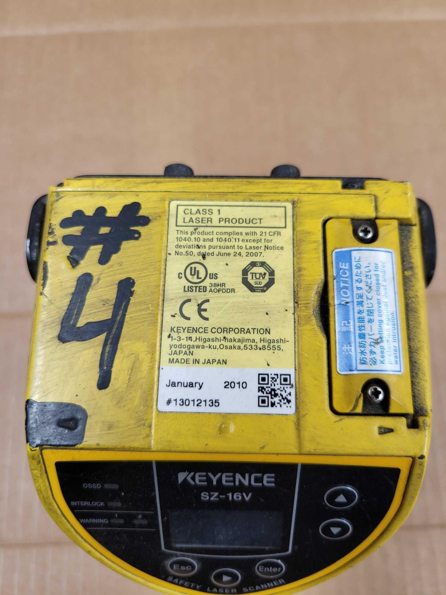 KEYENCE SZ-16V / Safety Laser Scanner  /  Lot Weight: 4.0 lbs - Image 7 of 8