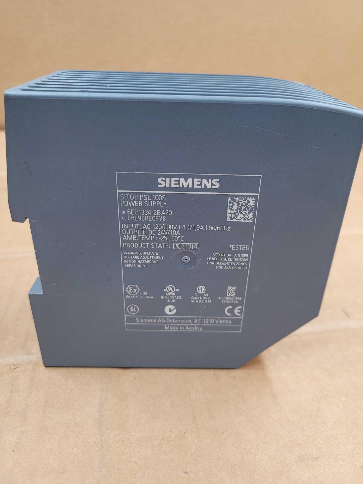 LOT OF 6 ASSORTED SIEMENS  /  (2) 6EP1621-2BA00 | SITOP Power Supply  /  (1) 6EP1333-2AA01 | SITOP S - Image 27 of 28